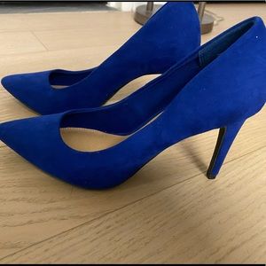 Cobalt blue heels